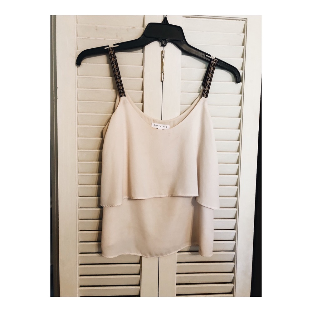 Socialite Cami with detailed straps